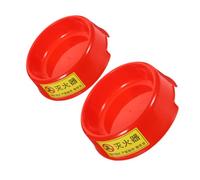 ELAYARD 2pcs Luminous Fire Extinguisher Bracket Stand Stable Mount for Extinguishers Easy Installation Fire Safety Holder for Home Office Car Use