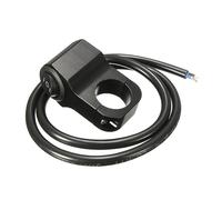 ELAYARD 2pcs Motorcycle Handlebar Headlight Switch Aluminium Alloy Button Off Control with Wire for Motorbike Modification Durable and Easy to Install
