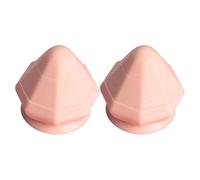 ELAYARD 2pcs Mountable Massage Balls with Suction Cup Antislip Self-Massage Roller for Neck Back Foot Muscle Relaxation and Trigger Point Therapy Handsfree Manual Tool for Home Workout and