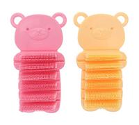 ELAYARD 2pcs Nail Finger Cleaning Brush Hand Scrub Brush for Nail Hand Care Cleaning