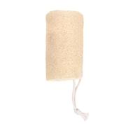 ELAYARD 2Pcs Natural Loofah Back Scrubber Bath Body Brush with Rope, 12.5Cm Length X 6-7Cm Diameter, Natural Loofah Exfoliator for Shower and Spa Bathing Care
