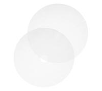 ELAYARD 2pcs Non-stick Silicone Dehydrator Mats for Food Round Reusable Sheets for Dehydrating Fruits Meats and Vegetables High-temperature Resistant for Various Dehydrators