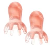 ELAYARD 2pcs Octopus Head Massager Comb Deep Scalp Pressure Point Scratcher, Pink Medium Manual Scalp Massage Tool for Daily Hair Care and Relaxation at Home