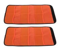 ELAYARD 2Pcs Orange Camera Lens Filter Organizer Bag with 6 Pockets Portable Photography Filter Carry Case for Lens Protection and Storage Compact Accessory Pouch for Photographers