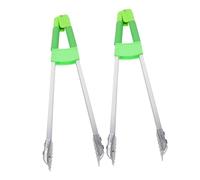 ELAYARD 2pcs Outdoor Garbage Clamp with Enhanced Grip Ergonomic Non Slip Handle Trash Picker for Lawn Floor and Multiuse Rubbish Grabber Tool for Easy Cleaning