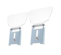 ELAYARD 2pcs Plastic Bench Grinder Splash Shield Replacement Parts Transparent Anti-Splash Safety Guard Eyepiece for Bench Grinder Tools Abrasion-Resistant Protective Covers