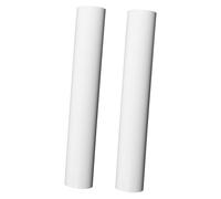 ELAYARD 2pcs Practical Poster Tubes Round Artwork Storage Tube for Paintings Drawings Documents Protective Carrying Case PP Material