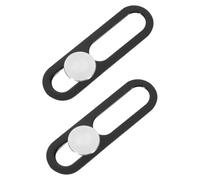 ELAYARD 2pcs Privacy Camera Cover Slider for Model 15/ Silver, Webcam Lens Protector for Phone, Anti-hacking Mobile Camera Privacy Shield