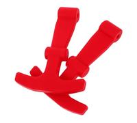 ELAYARD 2Pcs Red Silicone T-Handle Cooler Replacement Latches for Ice Chest Doors Easy-Open Sealing Repair Parts for Enhanced Insulation and Effortless Cooler Lid Access