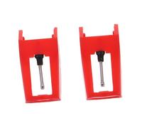 ELAYARD 2PCS Replacement Stylus Needle for Record Player Turntable Lightweight Phonograph Needles Construction Easy to Install High Performance for Vinyl Sound