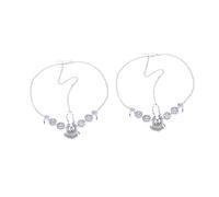 ELAYARD 2pcs Retro Headwear for Women Headband Hair Jewelry Ethnic Style Headpiece Bridal Headdress