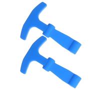 ELAYARD 2pcs Rubber T-handle Latch for Cooler Replacement Silicone Pull Catch for Secure Seal Enhanced Insulation Heavy Duty Lid Catch for Camping Freezer Chest