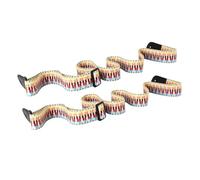 ELAYARD 2pcs Ukulele Strap Rainbow Ethnic Design Guitar Shoulder Straps Comfortable for Standing Play Home and Outdoor Use Music Lovers