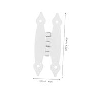 ELAYARD 2pcs Vintage Decorative Butterfly Hinges Antique Iron Flush Mount for Wooden Boxes Cabinets Cupboards Hardware for Jewelry Box and Toolbox Restoration