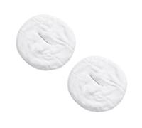 ELAYARD 2pcs White Coral Fleece Hot Compress Face Towels for Moisturizing and Beauty Care, Salon Facial Towels for Women’s Skin Therapy and Wet Compress Treatment