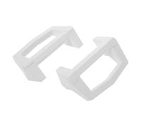 ELAYARD 2pcs White Rv Roof Luggage Handle Set for Kayak Rack Strap Mount, Vehicle Roof Pull Handles for Caravan Accessories and Outdoor Camping Gear
