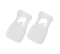 ELAYARD 2pcs White Silicone Bottle Protective Covers Milk Bottle Sleeves Insulation Nursing Protector Anti-Fall Supplies
