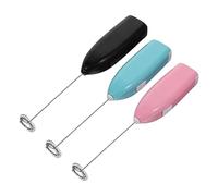 ELAYARD 3 Pcs Handheld Epoxy Resin Stirrer Electric Mixer Sticks for DIY Crafts Smooth Mixing Tool with Blue Colors Battery Epoxy DIY Tool
