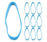 ELAYARD 30pcs Snowboard Binding Brake Retainer Straps Ski Brake Fasteners Rubber Bands Lightweight Ski Boot Carrier for Winter Sports Safety