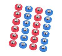 ELAYARD 30pcs Table Football Machine Ball Tabletop Shuffleboard Pucks Shuffleboard Game Accessories Replacement Rollers for Curling