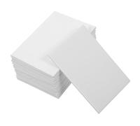 ELAYARD 30Pcs Thick White Cardstock for Game Cards Protective Card Paper Covers for Collection and Packaging and Practical