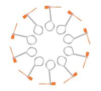 ELAYARD 30sets Fire Extinguisher Pull Pins with Tamper Security Seals Plastic Locks for Dry Extinguisher Safety Easy Replacement for Equipment Maintenance and Inspection