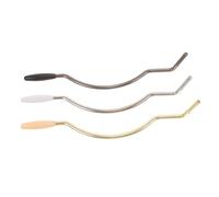 ELAYARD 3pcs Curved Electric Guitar Tremolo Whammy Bar Arm Made of Stainless Steel and Rubber for Pitch Change and High-frequency Vibrations Suitable for Beginners