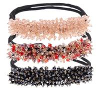 ELAYARD 3Pcs Elegant Hair Bun Maker for Women Decorative Hair Curler for Creating Stylish Buns Easy to Use for Daily Wear Travel and Special Occasions Random Color