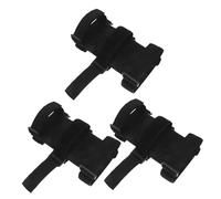 ELAYARD 3pcs Fire Extinguisher Fixing Band Fire Extinguisher Strap for Vehicles Universal Car Fixing Belt Black