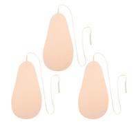 ELAYARD 3pcs Flute Cleaning Cloth Absorbent Instrument Cleaner for Saxophone Neck Clarinet Flute Bass Maintenance Daily Practice