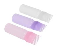 ELAYARD 3pcs Hair Dye Bottle Applicator Comb for Hair Coloring Dyeing Graduated Scale for Salon Use Home Styling