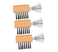 ELAYARD 3pcs Kenzan Cleaner Comb Metal Floral Arrangement Rake for Flower Frog Maintenance and Hairbrush Cleaning Portable Grooming Tool for Home and Travel