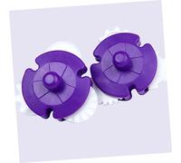 ELAYARD 3pcs Reusable Cake Baking Roller for Dessert Making Kitchen Utensils for Fondant Small Cakes Birthday Treats Easy to Clean Purple Baking Supplies