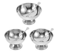 ELAYARD 3pcs Stainless Steel Rice Mold Round Rice Shaper with Versatile Size Options Easy to Use Food Plating Mold for Kitchen and Meal Prep