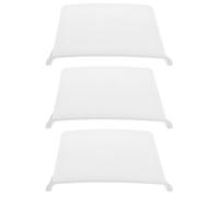 ELAYARD 3Pcs Universal Outdoor Security Camera Cover Rainproof Plastic Shield Protective Rain Protector for Dome Bullet Cctv Cameras with Roof Shield