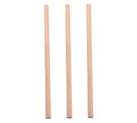 ELAYARD 3pcs Wooden Eyebrow Pencil Coffee Shade Natural Makeup Pencil for Women Durable Wood Material Wear Easy Control Design for Asian Skin Tones