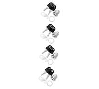 ELAYARD 4 Sets Toilet Paper Dispenser Lock and Key Set Plastic Iron Construction Easy Installation for Commercial Paper Towel Holders Suitable for Offices and Public Restrooms