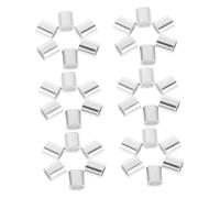 ELAYARD 400 Pcs Aluminum Wire Rope Clips Lightweight Cable Clamps for Secure Fastening of Pipes Hoses Wire Ropes Suitable for Construction Aviation Use