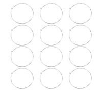 ELAYARD 40Pcs Acoustic Guitar Steel Strings Set, E-1St High E String Replacement, Stainless Steel Wire for Beginners, Acoustic Guitar Accessories Kit