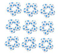 ELAYARD 40pcs Mini Football Erasers for Bulk Sports Ball Pencil Erasers with Mess Correction Gentle Paper Football Goodie Bag Stuffers Classroom Prizes Party Favors and Homework Rewards