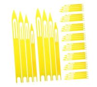 ELAYARD 40PCS Plastic Net Sewing Shuttles Fishing Net Repair Tools Mending Kit Weaving Needles for Maintenance and Knotting