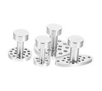 ELAYARD 4pcs Aluminum Alloy Auto Body Dent Repair Kit Slide Hammer Puller Heads for Precise Controlled Force Lightweight Accessories for Paintless Hail and Minor Collision Fixing