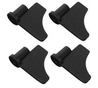 ELAYARD 4pcs Bread Maker Paddle Replacement Nonstick Coated Stainless Steel Mixing Blades Bread Machine Accessories Efficient Dough Kneading Tool Compatible with Multiple Models