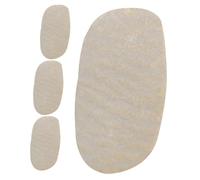 ELAYARD 4pcs Cello Bridge String Pads Wear-resistant Parchment Protectors Smooth Tone Enhancing Instrument Accessories for Cello Players