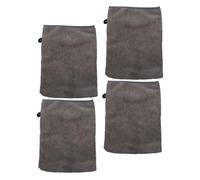 ELAYARD 4pcs Comfortable Face Mitts Soft Makeup Remover Gloves for Sensitive Skin Premium Microfiber Facial Towels Convenient Cleansing Accessory for Home Use