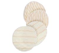 ELAYARD 4pcs Cotton Breast Pads for Women Nursing Pads Thickened Design Compact for Outdoor Use and Carry in A Handbag