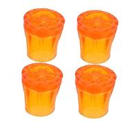 ELAYARD 4Pcs Crutch Stick Feet Covers Slip Pads for Crutches Durable Crutch Feet Mats for Enhanced Stability Comfort for Seniors and Mobility Aid Users