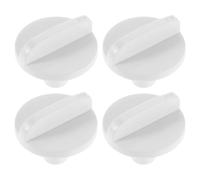 ELAYARD 4pcs Fridge Thermostat Knobs Temperature Control Dial for Refrigerator Freezer Replacement Easy Installation for Precise Cooling Adjustment in Home and Commercial Use