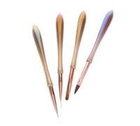 ELAYARD 4pcs Gel Nail Polish Pen Set Metallic Nail Art Doodle Tools for Intricate Designs