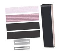 ELAYARD 4pcs Guitar Sanding Leveler with Fingerboard Guards and Grit Sandpaper for Bass Ukulele and Stringed Instruments Portable Lightweight Guitar Accessory for Precision Fret Filing and